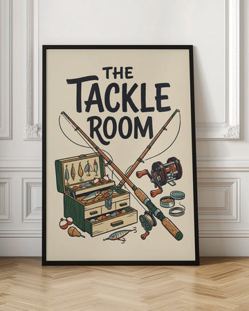Classic Fishing Tackle | Poster - Room Interior 1