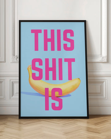 Bold Banana Statement | Poster - Room Interior 1