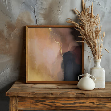 Elegant Abstract Gold | Poster - Room Interior 1