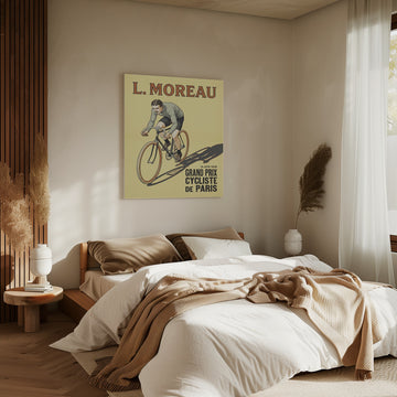 Vintage Cycling Race | Canvas - Room Interior 2