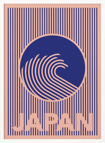 Great Wave of Japan | Poster - White Frame Interior