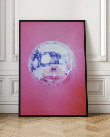 Pink Disco Ball | Poster - Room Interior 1