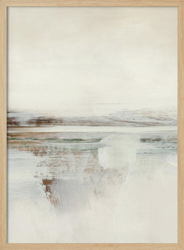 Sun Set No2 | Poster - Wood Frame Interior