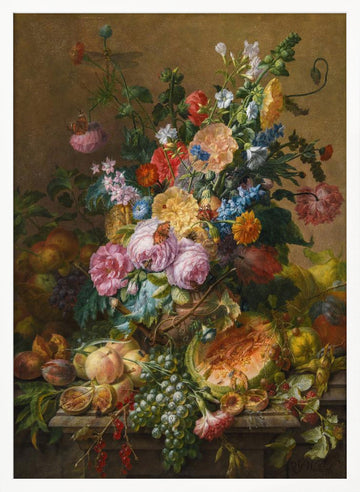 Flowers | Poster - White Frame Interior