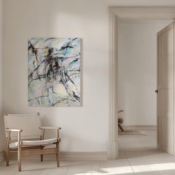 Dynamic Abstract Lines | Canvas - Room Interior 1