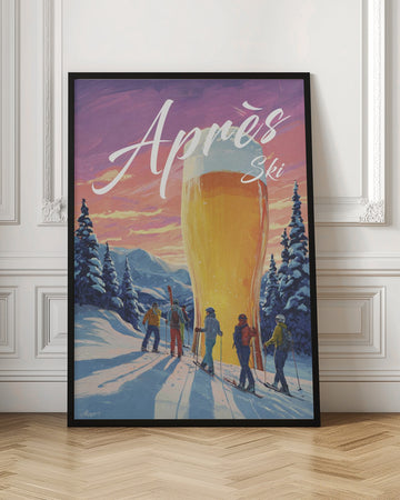Après Ski Cheers | Poster - Room Interior 1