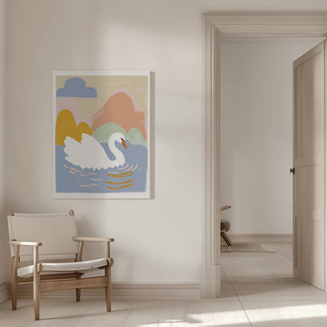 Swan's Dreamscape | Canvas - Room Interior 1