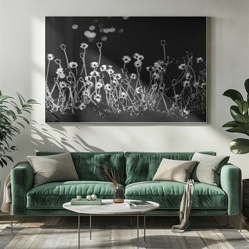 Night Flower Glow | Poster - Room Interior 1