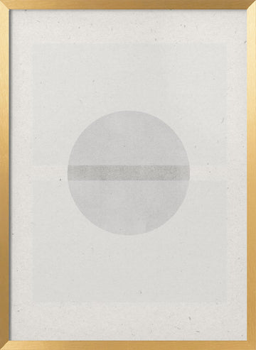 Silent Equilibrium | Poster - Gold Frame Interior