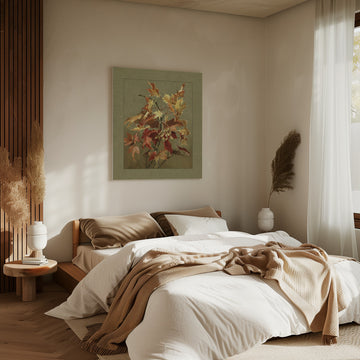Autumn Leaves, Maple | Canvas - Room Interior 2