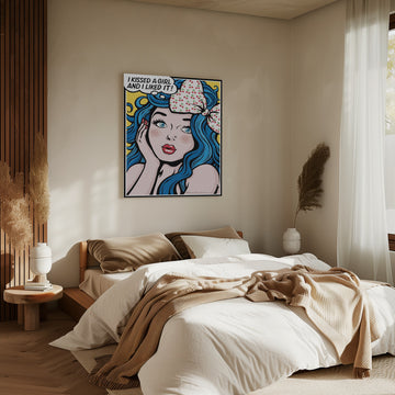Pop Art Confession | Canvas - Room Interior 2