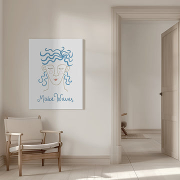 Make Waves Dreamer | Canvas - Room Interior 1
