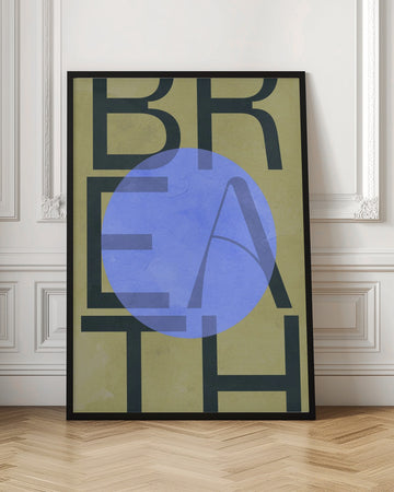 Breath Circle | Poster - Room Interior 1