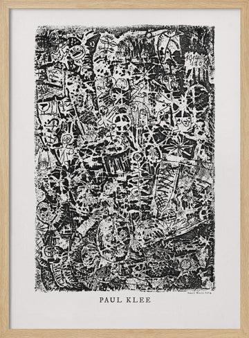 Small World 1914 | Poster - Wood Frame Interior