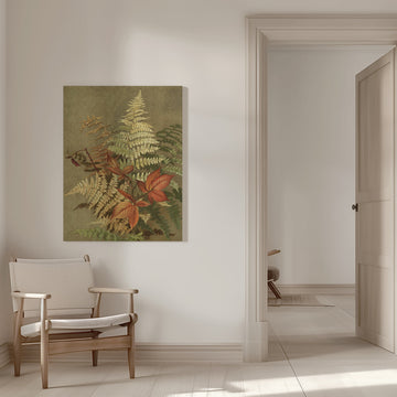 Autumn Ferns | Canvas - Room Interior 1