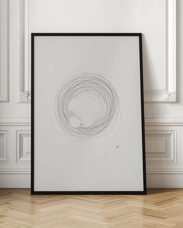 Abstract Nest Circles | Poster - Room Interior 1