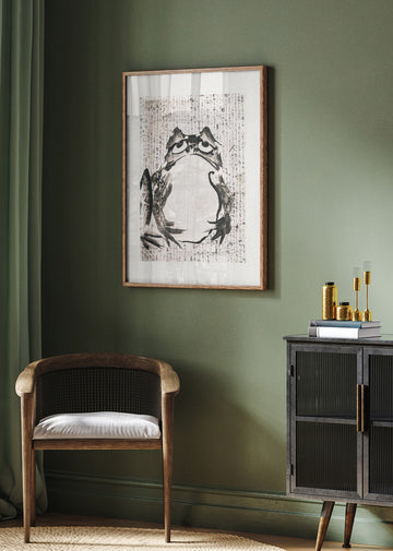 Japanese Frog (late 18th 19th Century) | Poster - Room Interior 2