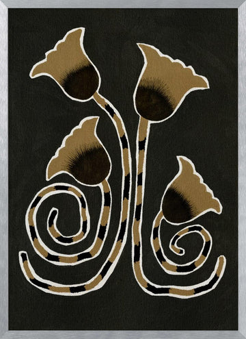 Delicate Bloom 9 | Poster - Silver Frame Interior