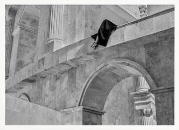 Elegant Architectural Pose | Poster - White Frame Interior