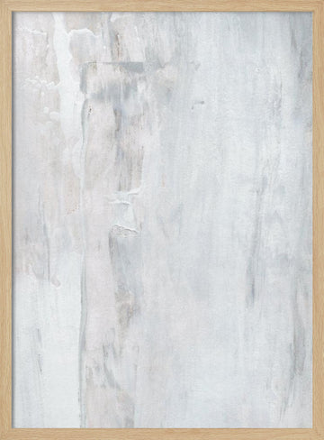 Muted Tones With Subtle Textures | Poster - Wood Frame Interior