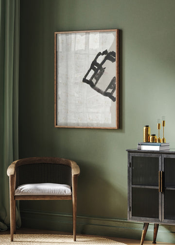 Bold Ink Abstract | Poster - Room Interior 2