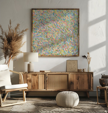 Pastel Abstract Flow | Poster - Room Interior 2