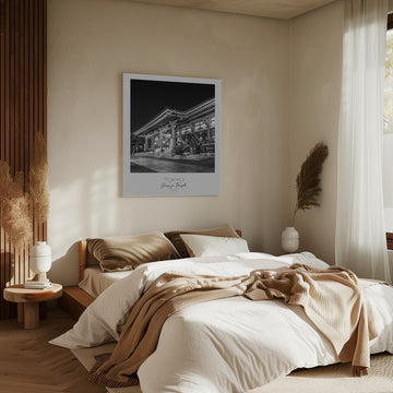 Sensoji Temple Night | Canvas - Room Interior 2