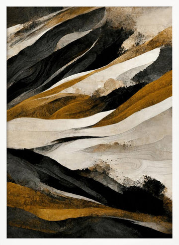 Earthly Currents | Poster - White Frame Interior