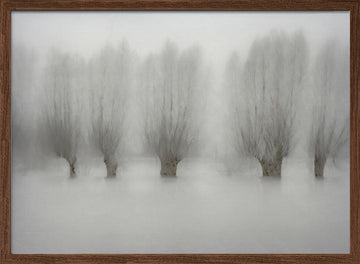 High water | Poster - Walnut Frame Interior
