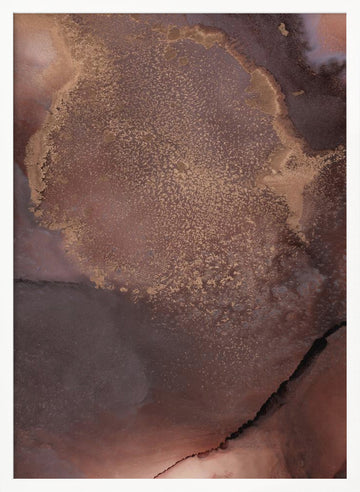 Organic Textures and Earthy Tones | Poster - White Frame Interior