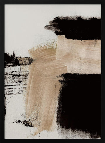 Path | Poster - Black Metal Frame Interior