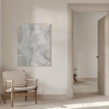 Abstract Brush Strokes 126 | Canvas - Canvas Interior
