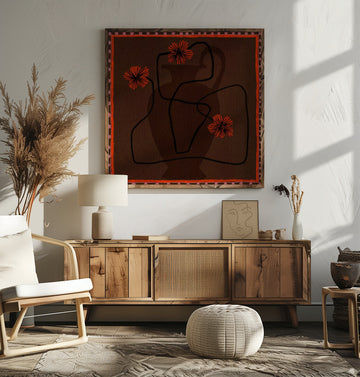 Out of Vase Blooms 3 | Poster - Room Interior 2