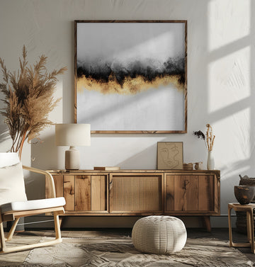 Elegant Abstract Gold | Poster - Room Interior 2