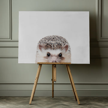 Peeking Hedgehog | Canvas - Room Interior 1