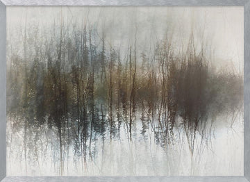 Day dreams | Poster - Silver Frame Interior