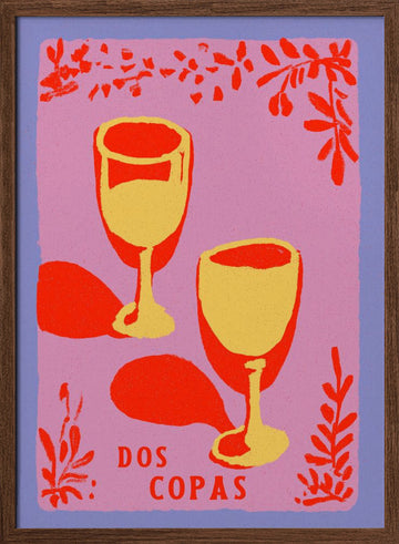 Doscopas | Poster - Walnut Frame Interior