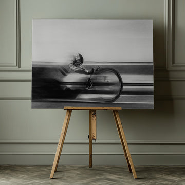 Fast Track Cyclist | Canvas - Room Interior 1