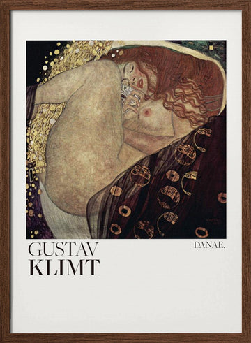 Danae (1907 1908) Poster | Poster - Walnut Frame Interior