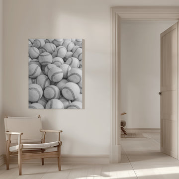 Many Baseballs | Canvas - Room Interior 1