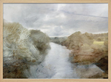 River | Poster - Wood Frame Interior