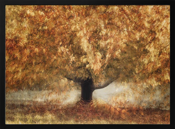 Gold colors | Poster - Black Metal Frame Interior
