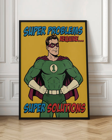 Super Solutions Hero | Poster - Room Interior 1