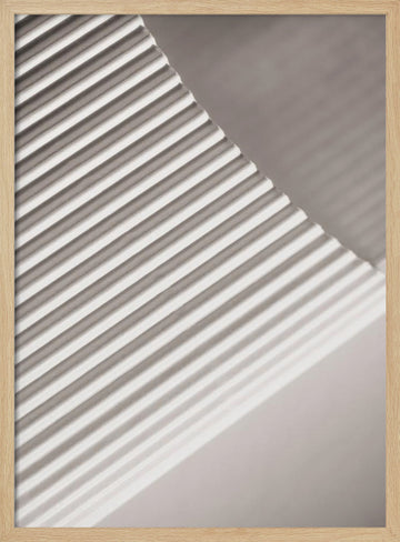 Paper Studies 7 | Poster - Wood Frame Interior