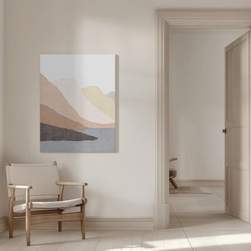 Desert Mountain Layers | Canvas - Room Interior 1