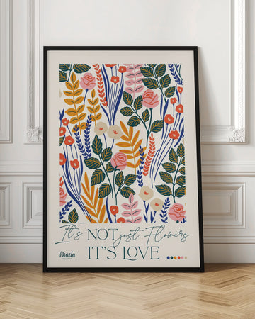 About Love. Roses | Poster - Room Interior 1
