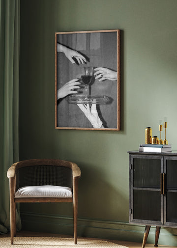 The Wine Is Served | Poster - Room Interior 2