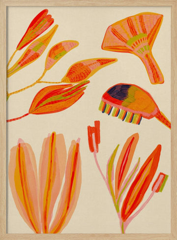 Vilia | Poster - Wood Frame Interior