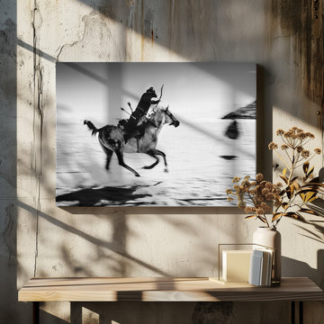 Galloping Mounted Archer | Canvas - Room Interior 2