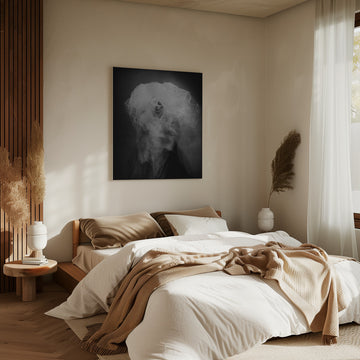 Veiled Ethereal Woman | Canvas - Room Interior 2